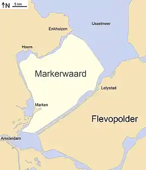 1965 plan for a polder