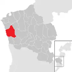 Location within Oberwart district