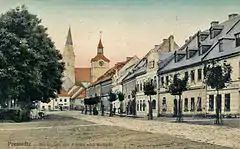 Old postcard from Preßnitz
