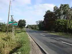 Street of Maruszów, Masovian Voivodeship