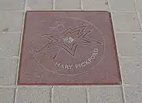 Pickford's star on the Walk of Fame in Toronto
