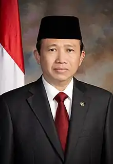 Official portrait of Marzuki Alie
