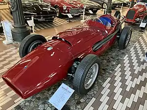 Maserati 250F at the Umberto Panini museum