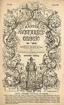 Cover of Master Humphrey's Clock, in which the serial editions were pubished