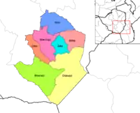 Districts of Masvingo Province