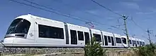 Tel Aviv Light Rail Rolling Stock out of the CRCC  factory in China, June 2019