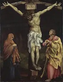 Large Crucifixion, 1523–25 (originally on the other side of the panel known as the Tauberbischofsheim altarpiece)