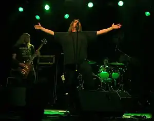 Dismember performing in 2005