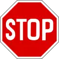 Stop sign