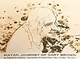 Mayan Journey - Self Portrait of Gary Brown (1971)