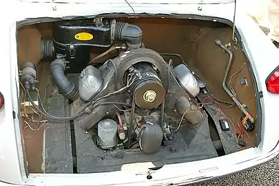 1960-1966 Mazda R360 engine
