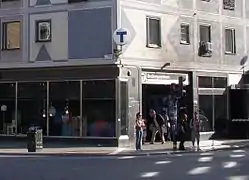 Entrance on Folkungagatan, 2009