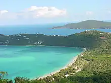 Magens Bay as seen from Drake's Seat, St. Thomas