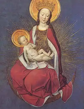 Shining Madonna (Master of the Life of Mary, 1460–1480)