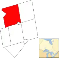 Melancthon within the Dufferin County