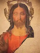 Melozzo da Forlì, Salvator Mundi (c.&nbsp;1480–1482), Galleria Nazionale delle Marche, Palazzo Ducale, Urbino.