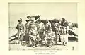 Men in British Punjab army in tight and loose Punjabi suthans 1895