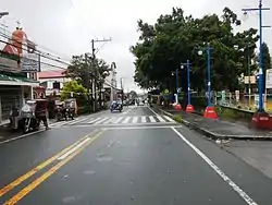 A segment of Mendez-Tagaytay Road