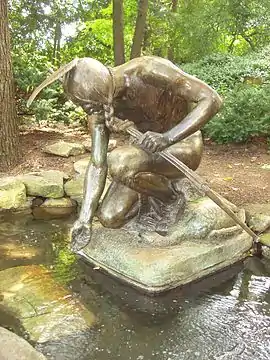 Menotomy Indian Hunter (1911), Robbins Park, Arlington, Massachusetts