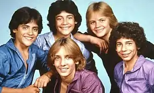 Menudo c. 1981. (top) Miguel, Johnny and Xavier, (bottom) René and Ricky