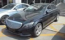 A Mercedes C-Class produced by Beijing Benz