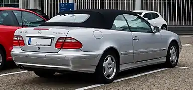 A208 Rear (CLK 200 Kompressor Elegance)