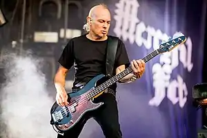 Vera performing with Mercyful Fate in 2022