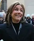 Photo of  Meredith Vieira in NYC, 2009.