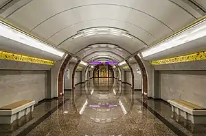 Bukharestskaya Station Central Hall