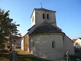 The church in Marey-lès-Fussey