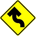 Reverse curve (left)