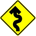 Winding road (left)