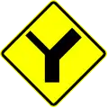 Y-junction (left)