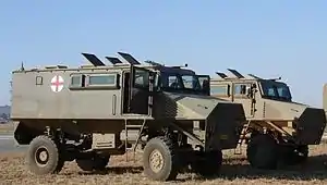 Mfezi armoured ambulance (1990)