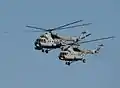 Mi-171Sh combat-transport helicopters