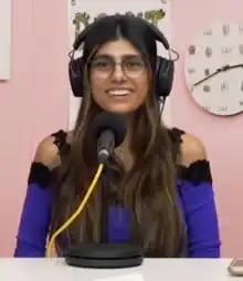Mia Khalifa in 2019