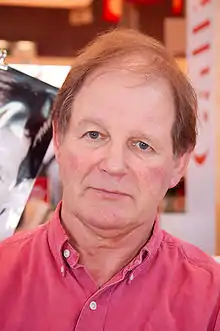Morpurgo at a Paris book fair in 2009