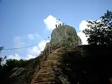 Mihintale Missaka-pawwa, the place where arahant mahinda met the King Devanampiya Tissa