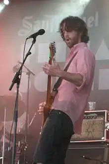 Mike Donovan performing with Sic Alps at the Primavera Festival in Barcelona 2010