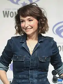Milana VayntrubUzbekistan-born American actress and comedian known for her roles in AT&T television commercials [Lily Adams (2013 to 2016, 2020 to present)], Other Space (2015), This Is Us (2016–2017), and voicing Doreen Green / Squirrel Girl in the Marvel Rising franchise (BA, Communication)