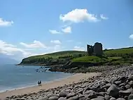 Minard Castle, Lispole, County Kerry.