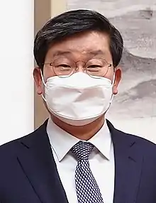 Jeon Hae-cheol Former Minister of Security Ministry.