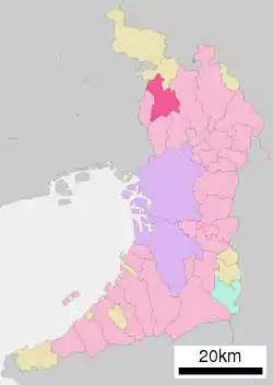 Location of Minoh