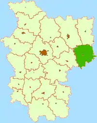 Location of Byerazino District