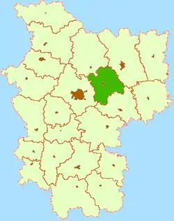 Location of Smalyavichi Raion within Minsk Region