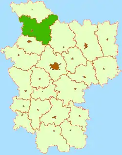 Location of Vileyka District