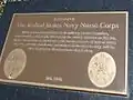 US Navy Nurse Corps plaque on the Memorial Walk