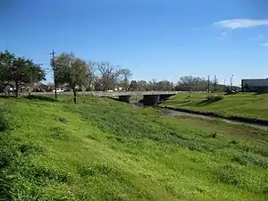 FM 1092 bridge over Oyster Creek in Missouri City