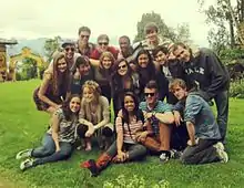 Mixed Company on tour in Ecuador in 2012.