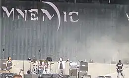 Mnemic performing in 2008